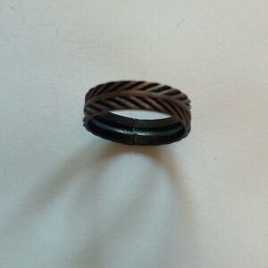 Braided copper ring, 5